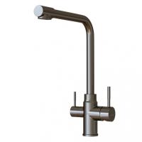 Смеситель Mixline MLSS-0320BL черный графит