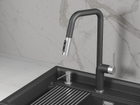 Смеситель GRANULA 9011, ЧЕРНЫЙ