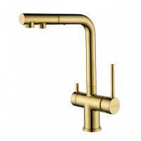 Смеситель PAULMARK SERPENTINE Se213222-G, золото