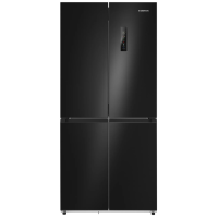 Холодильник MEFERI MFR83BLACK IX TOTAL NO FROST CROSS DOOR COMFORT