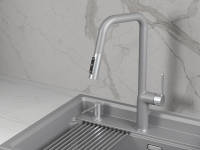 Смеситель GRANULA 9011, АЛЮМИНИУМ