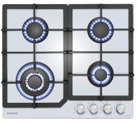 Газовая варочная панель MEFERI MGH604WH GLASS COMFORT