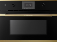 Компактный духовой шкаф с микроволнами KUPPERSBUSCH CBM 6350.0 S4 Gold