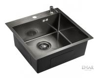 Мойка EMB-117A PVD Nano Dark