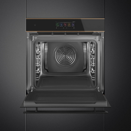 Духовой шкаф с паром SMEG SO6606S4PNR