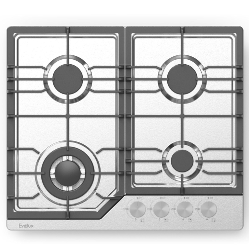 Газовая варочная панель EVELUX HEG 638 X
