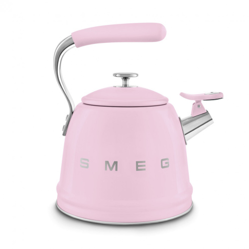 Чайник со свистком SMEG WKF01PK