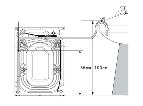 Стиральная машина KORTING KWM 60ID1203 GR