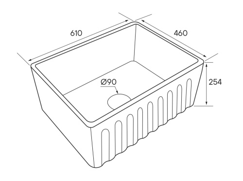 Мойка PAULMARK GLAMP 61 DUO PM086146-WH