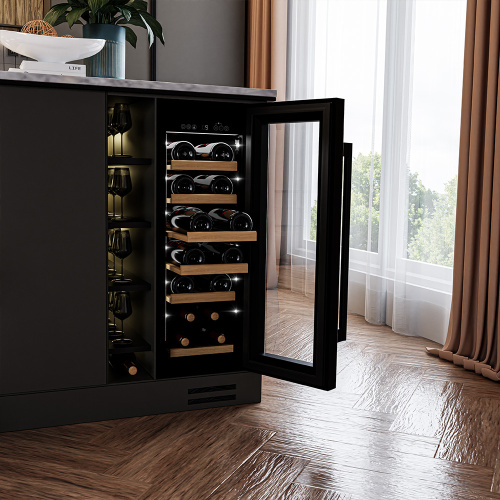 Встраиваемый винный шкаф MEYVEL MV19-KBT1