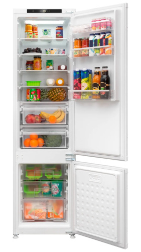 Встраиваемый холодильник MEFERI MBR193 COMBI NO FROST POWER