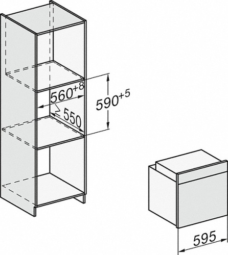 Духовой шкаф MIELE H 7260 BP EDST CLST