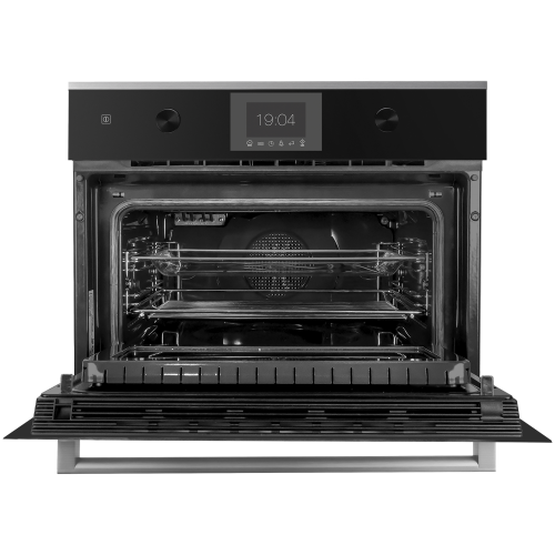 Компактный духовой шкаф с микроволнами KUPPERSBUSCH CBM 6350.0 S5 Black Velvet