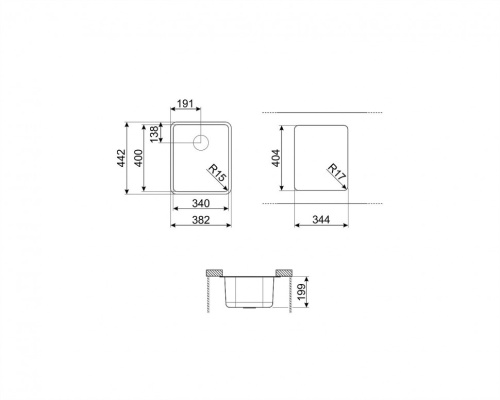 Мойка SMEG VFU34SFR