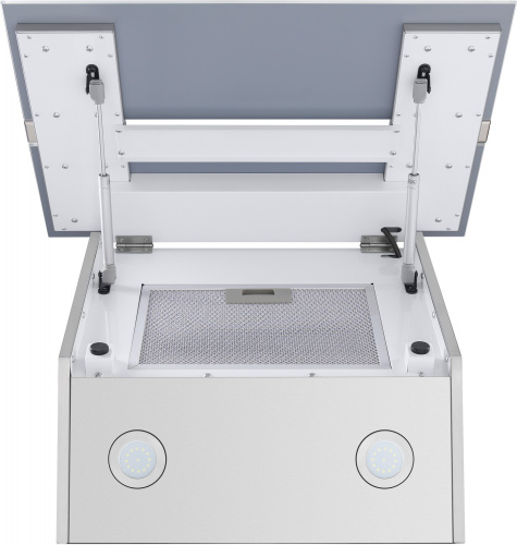 Вытяжка MAUNFELD MERSEY 60 INOX GLASS WHITE