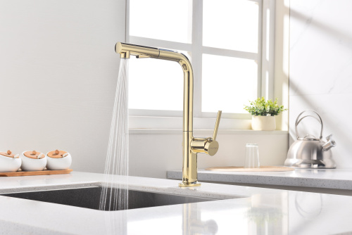 Смеситель PAULMARK NEO Ne214419-G, золото