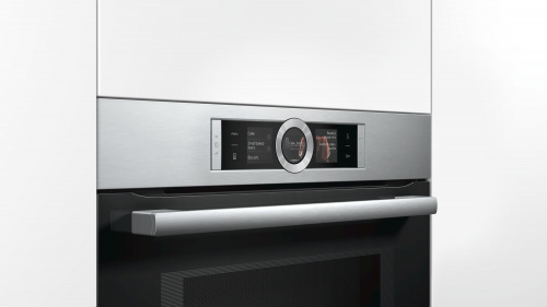 Духовой шкаф с функцией СВЧ BOSCH HMG636RS1