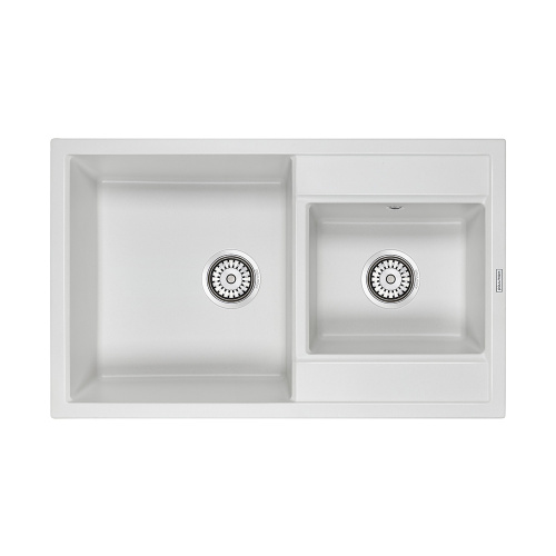 Мойка PAULMARK TANDEM PM238250-WH, белый