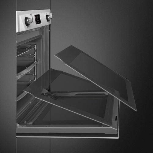 Духовой шкаф  с пароувлажнением SMEG SOP6902S2PX