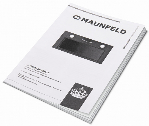 Вытяжка MAUNFELD FANTASY 1000ST 60 WHITE GLASS