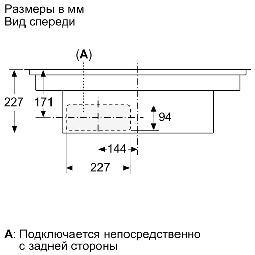 Индукционная варочная панель с вытяжкой BOSCH PXX821D66E