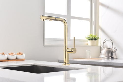 Смеситель PAULMARK NEO Ne214419-G, золото