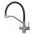 Смеситель Mixline MLSS-0404 черный излив