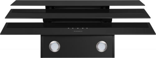 Вытяжка MAUNFELD MANCHESTER LIGHT 90 BLACK GLASS BLACK