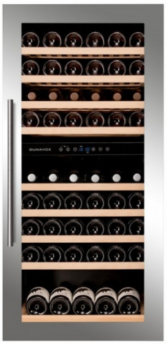 Встраиваемый винный шкаф DUNAVOX DAB-89.215DSS