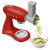 Планетарный миксер SMEG SMF05RDEU