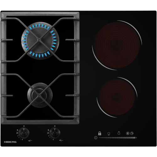 Комбинированная варочная панель HIBERG VM 6021 B