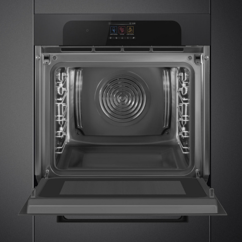 Духовой шкаф с свч и паром SMEG SO6204APB