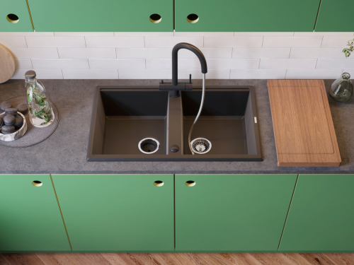 Cмеситель OMOIKIRI AKITA-S GB