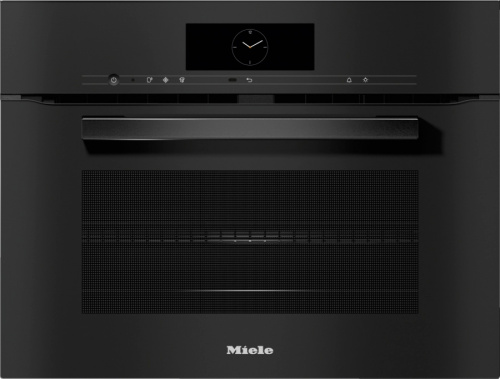Компактный духовой шкаф с свч MIELE H 7840 BM OBSW