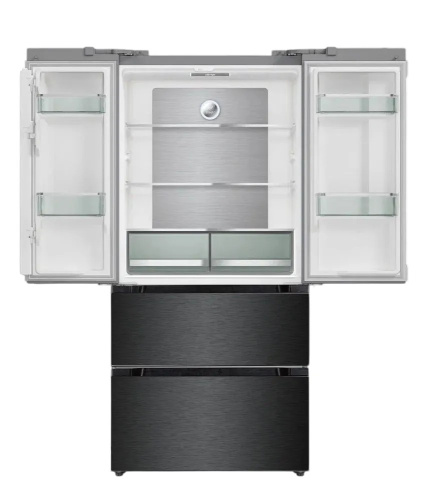 Холодильник MEFERI MFR83BLACK IX TOTAL NO FROST FRENCH DOOR COMFORT