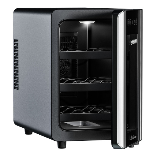 Винный шкаф MEYVEL MV06-BSF1