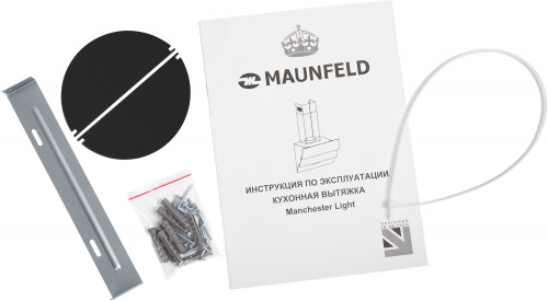 Вытяжка MAUNFELD MANCHESTER LIGHT 90 WHITE GLASS WHITE