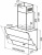 Вытяжка MAUNFELD CASCADA PUSH 60 GLASS WHITE