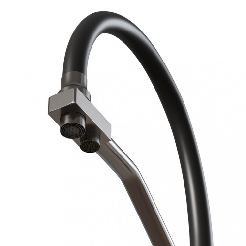 Смеситель Mixline MLSS-0404 черный излив