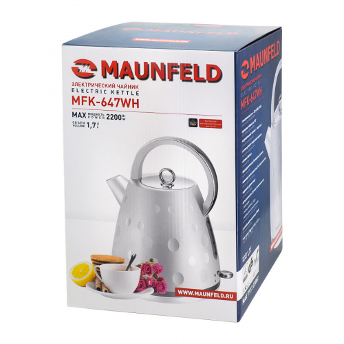Чайник MAUNFELD MFK-647WH
