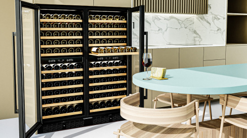 Встраиваемый винный шкаф MEYVEL MV116-KBT2
