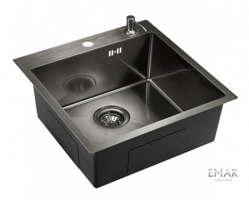 Мойка EMB-117A PVD Nano Dark