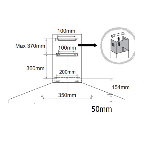 Вытяжка EVELUX 	FAVORITE 60 X