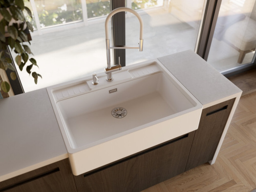 Смеситель OMOIKIRI KANTO-2 PLUS-SB BN-WH