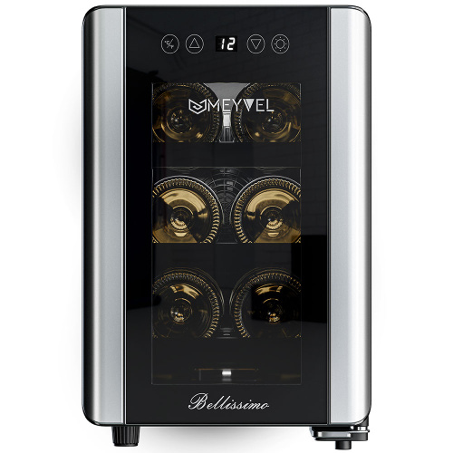 Винный шкаф MEYVEL MV06-BSF1