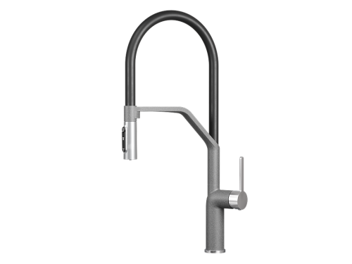 Смеситель GRANULA 9012, ГРАФИТ (ЧЁРНО-СЕРЫЙ)