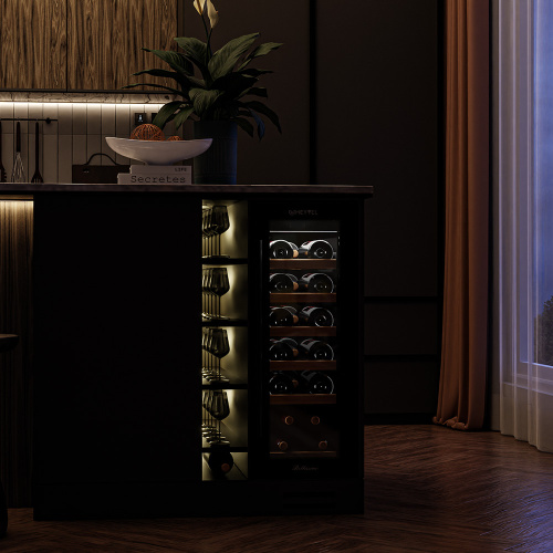 Встраиваемый винный шкаф MEYVEL MV19-KBT1