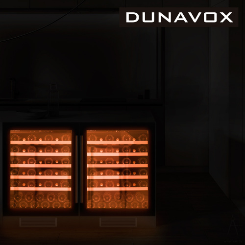 Встраиваемый винный шкаф DUNAVOX DAUF-46.138B