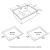 Мойка PAULMARK NEXT 58 UNI PM215844-MBN матовый черный