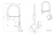 Смеситель EMAR ЕС - 7024WHT Matt Gold